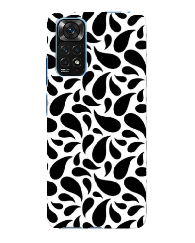 Чехол для Xiaomi Redmi Note 11E Pro с картинкой «Контрастные черные капли» Чехол для Xiaomi Redmi Note 11E Pro с картинкой «Контрастные черные капли»