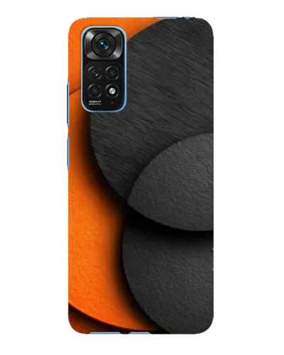 Чехол для Xiaomi Redmi Note 11E Pro с картинкой «Геометрия оранжевых кругов» Чехол для Xiaomi Redmi Note 11E Pro с картинкой «Геометрия оранжевых кругов»