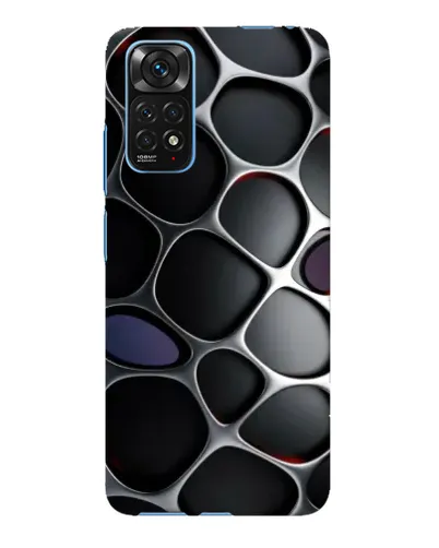 Чехол для Xiaomi Redmi Note 11E Pro с картинкой «Объемная темная решетка» Чехол для Xiaomi Redmi Note 11E Pro с картинкой «Объемная темная решетка»