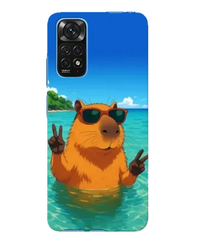 Чохол для Xiaomi Redmi Note 11E Pro з картинкою «Морська капібара»