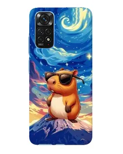 Чохол для Xiaomi Redmi Note 11E Pro з картинкою «Капібара Ван Гога»