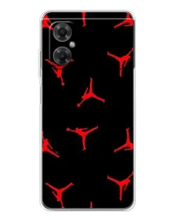 Чехол для Xiaomi Redmi Note 11R с картинкой «Jordan Red Pattern» Чехол для Xiaomi Redmi Note 11R с картинкой «Jordan Red Pattern»
