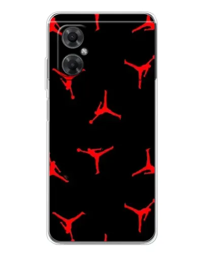Чехол для Xiaomi Redmi Note 11R с картинкой «Jordan Red Pattern» Чехол для Xiaomi Redmi Note 11R с картинкой «Jordan Red Pattern»