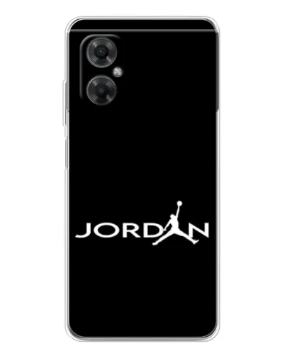 Чехол для Xiaomi Redmi Note 11R с картинкой «Jordan White Logo» Чехол для Xiaomi Redmi Note 11R с картинкой «Jordan White Logo»