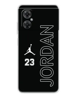Чехол для Xiaomi Redmi Note 11R с картинкой «Jordan Vertical»