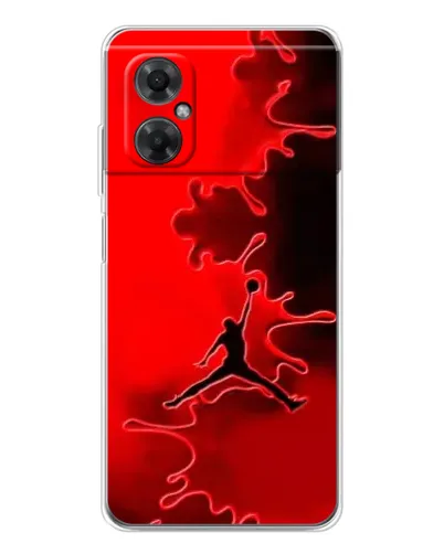 Чехол для Xiaomi Redmi Note 11R с картинкой «Jordan Red Smoke» Чехол для Xiaomi Redmi Note 11R с картинкой «Jordan Red Smoke»