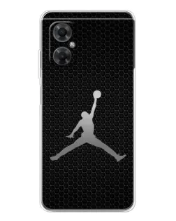 Чехол для Xiaomi Redmi Note 11R с картинкой «Jordan Dark Carbon»