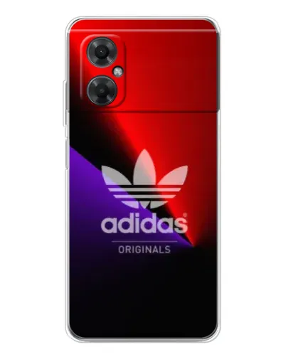 Чехол для Xiaomi Redmi Note 11R с картинкой «Adidas Red Neon» Чехол для Xiaomi Redmi Note 11R с картинкой «Adidas Red Neon»