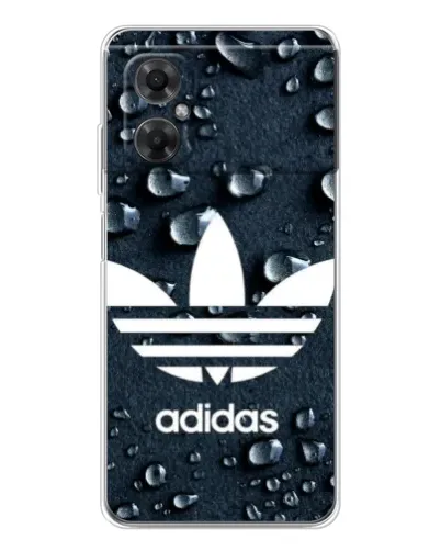 Чехол для Xiaomi Redmi Note 11R с картинкой «Adidas Trefoil Blue» Чехол для Xiaomi Redmi Note 11R с картинкой «Adidas Trefoil Blue»