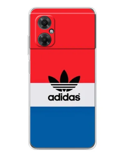 Чехол для Xiaomi Redmi Note 11R с картинкой «Ретро блоки Adidas» Чехол для Xiaomi Redmi Note 11R с картинкой «Ретро блоки Adidas»