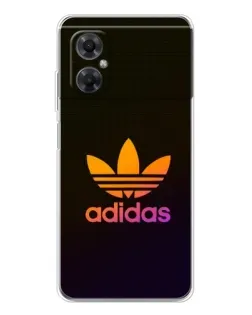 Чехол для Xiaomi Redmi Note 11R с картинкой «Градиент Adidas»