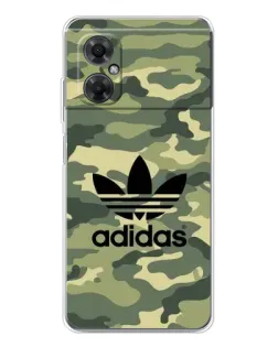 Чехол для Xiaomi Redmi Note 11R с картинкой «Милитари стиль Adidas»