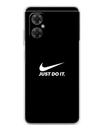 Чехол для Xiaomi Redmi Note 11R с картинкой «Минимализм от Nike» Чехол для Xiaomi Redmi Note 11R с картинкой «Минимализм от Nike»