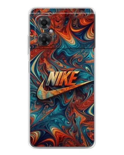 Чехол для Xiaomi Redmi Note 11R с картинкой «Nike в абстракции» Чехол для Xiaomi Redmi Note 11R с картинкой «Nike в абстракции»