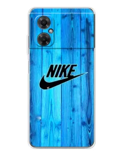 Чехол для Xiaomi Redmi Note 11R с картинкой «Голубое дерево Nike»