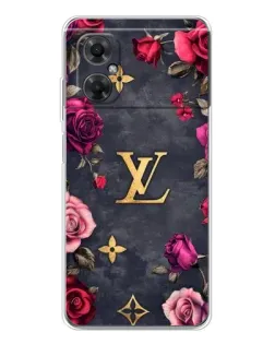 Чехол для Xiaomi Redmi Note 11R с картинкой «Цветочный Louis Vuitton»