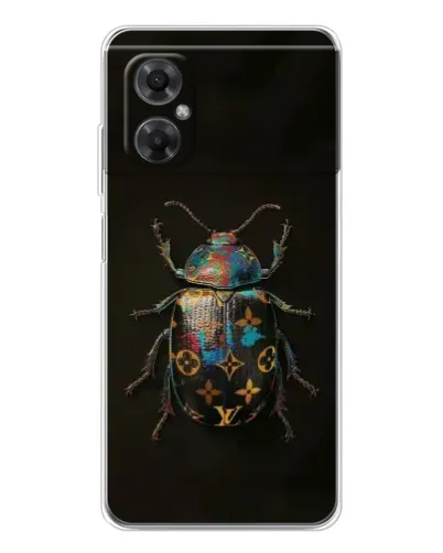 Чехол для Xiaomi Redmi Note 11R с картинкой «LV — мраморный принт»