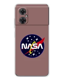 Чехол для Xiaomi Redmi Note 11R с картинкой «NASA — ретро космос»