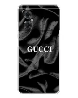 Чехол для Xiaomi Redmi Note 11R с картинкой «Gucci — шелковые волны»