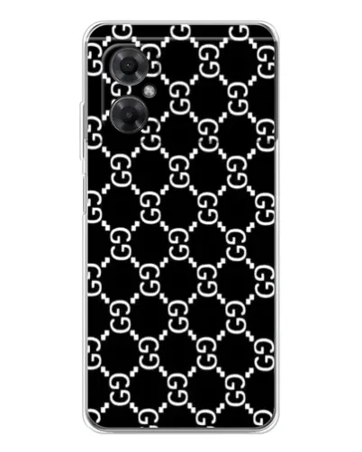 Чехол для Xiaomi Redmi Note 11R с картинкой «Gucci — сетчатый паттерн» Чехол для Xiaomi Redmi Note 11R с картинкой «Gucci — сетчатый паттерн»