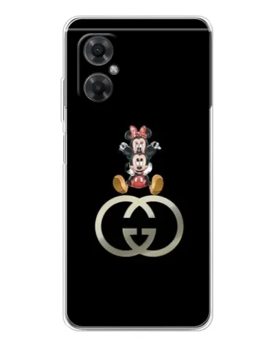 Чехол для Xiaomi Redmi Note 11R с картинкой «Минни Маус на лого» Чехол для Xiaomi Redmi Note 11R с картинкой «Минни Маус на лого»