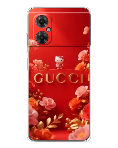 Чехол для Xiaomi Redmi Note 11R с картинкой «Gucci — золотой сад» Чехол для Xiaomi Redmi Note 11R с картинкой «Gucci — золотой сад»
