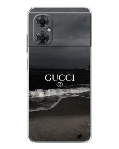 Чехол для Xiaomi Redmi Note 11R с картинкой «Gucci — морской прибой» Чехол для Xiaomi Redmi Note 11R с картинкой «Gucci — морской прибой»