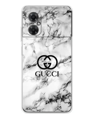 Чехол для Xiaomi Redmi Note 11R с картинкой «Gucci — мраморный шик» Чехол для Xiaomi Redmi Note 11R с картинкой «Gucci — мраморный шик»