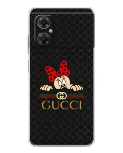Чехол для Xiaomi Redmi Note 11R с картинкой «Минни Маус Gucci — черный» Чехол для Xiaomi Redmi Note 11R с картинкой «Минни Маус Gucci — черный»