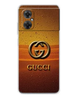 Чехол для Xiaomi Redmi Note 11R с картинкой «Gucci — солнечный градиент»