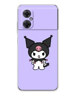 Чехол для Xiaomi Redmi Note 11R с картинкой «Kuromi — нежный фиолетовый» Чехол для Xiaomi Redmi Note 11R с картинкой «Kuromi — нежный фиолетовый»