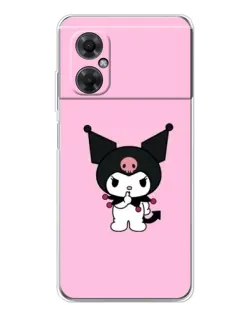 Чехол для Xiaomi Redmi Note 11R с картинкой «Kuromi — розовая нежность» Чехол для Xiaomi Redmi Note 11R с картинкой «Kuromi — розовая нежность»