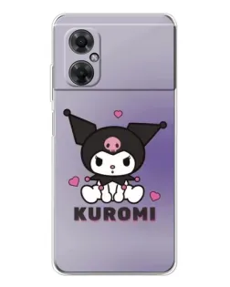 Чехол для Xiaomi Redmi Note 11R с картинкой «Kuromi — фиолетовый арт» Чехол для Xiaomi Redmi Note 11R с картинкой «Kuromi — фиолетовый арт»