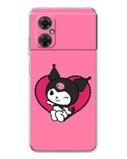 Чехол для Xiaomi Redmi Note 11R с картинкой «Kuromi — любовь в сердце» Чехол для Xiaomi Redmi Note 11R с картинкой «Kuromi — любовь в сердце»