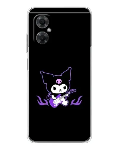 Чехол для Xiaomi Redmi Note 11R с картинкой «Электрическая Kuromi»