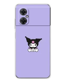 Чехол для Xiaomi Redmi Note 11R с картинкой «Kuromi — фиолетовый минимализм» Чехол для Xiaomi Redmi Note 11R с картинкой «Kuromi — фиолетовый минимализм»