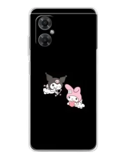 Чехол для Xiaomi Redmi Note 11R с картинкой «My Melody и Kuromi» Чехол для Xiaomi Redmi Note 11R с картинкой «My Melody и Kuromi»
