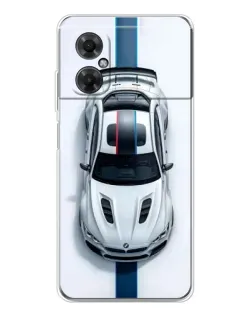 Чехол для Xiaomi Redmi Note 11R с картинкой «Вид сверху — BMW M» Чехол для Xiaomi Redmi Note 11R с картинкой «Вид сверху — BMW M»