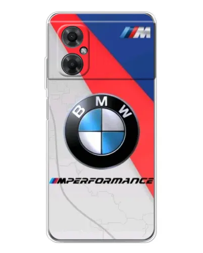 Чехол для Xiaomi Redmi Note 11R с картинкой «BMW Performance стиль»