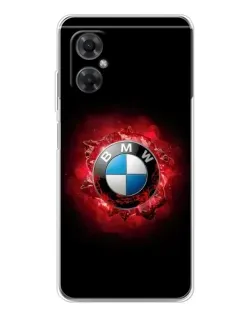 Чехол для Xiaomi Redmi Note 11R с картинкой «Логотип BMW — вспышка»