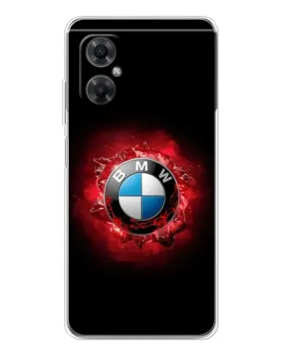 Чехол для Xiaomi Redmi Note 11R с картинкой «Логотип BMW — вспышка»