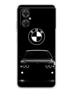 Чехол для Xiaomi Redmi Note 11R с картинкой «BMW — взгляд из темноты»