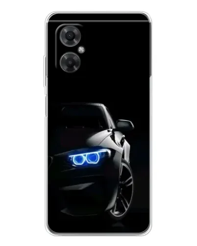 Чехол для Xiaomi Redmi Note 11R с картинкой «BMW — ночной взгляд» Чехол для Xiaomi Redmi Note 11R с картинкой «BMW — ночной взгляд»