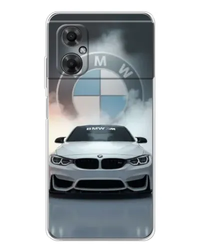 Чехол для Xiaomi Redmi Note 11R с картинкой «BMW в белом дыму» Чехол для Xiaomi Redmi Note 11R с картинкой «BMW в белом дыму»
