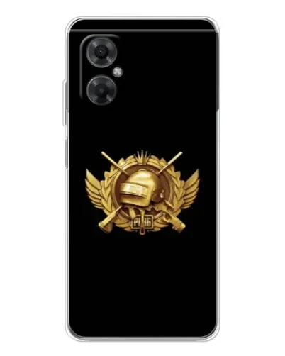 Чехол для Xiaomi Redmi Note 11R с картинкой «PUBG — оранжевый градиент» Чехол для Xiaomi Redmi Note 11R с картинкой «PUBG — оранжевый градиент»