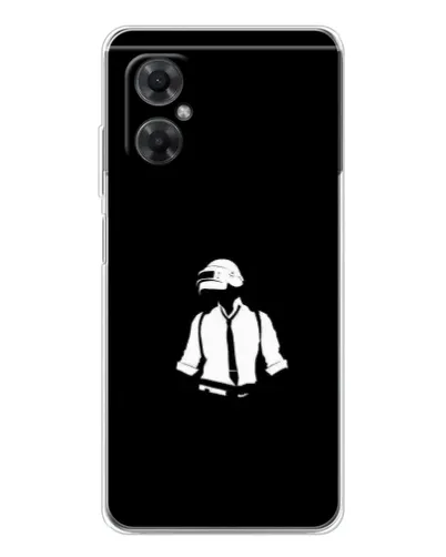 Чехол для Xiaomi Redmi Note 11R с картинкой «PUBG — белый шлем» Чехол для Xiaomi Redmi Note 11R с картинкой «PUBG — белый шлем»