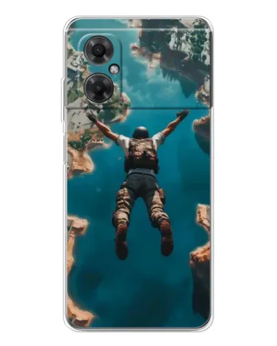 Чехол для Xiaomi Redmi Note 11R с картинкой «PUBG — свободное падение» Чехол для Xiaomi Redmi Note 11R с картинкой «PUBG — свободное падение»