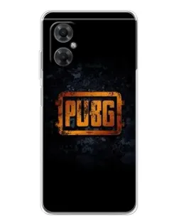 Чехол для Xiaomi Redmi Note 11R с картинкой «PUBG — золотой логотип»