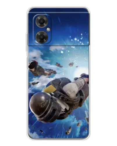 Чехол для Xiaomi Redmi Note 11R с картинкой «Десант PUBG — прыжок» Чехол для Xiaomi Redmi Note 11R с картинкой «Десант PUBG — прыжок»