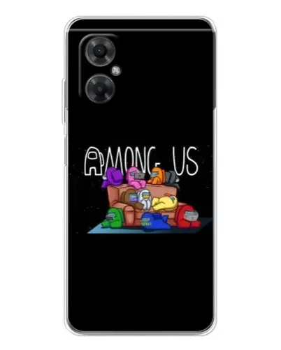 Чехол для Xiaomi Redmi Note 11R с картинкой «Логотип Among Us» Чехол для Xiaomi Redmi Note 11R с картинкой «Логотип Among Us»